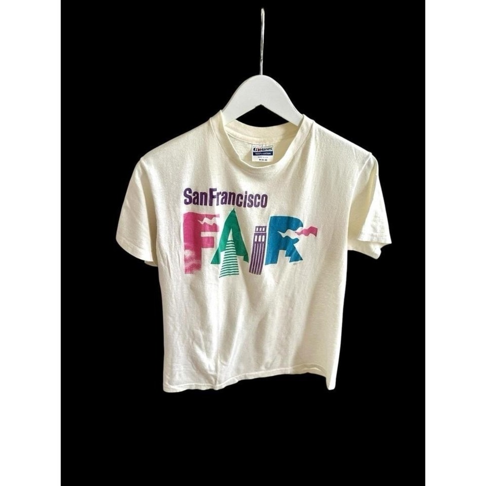 Haight Ashbury Street Fair Vintage T Shirt San Francisco Sz Small/Medium 90's